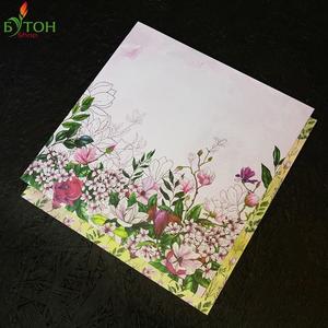 Бумага для скрапбукинга «Магнолия на розовом фоне» 30,5х30,