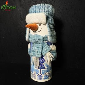 Новогодний набор «Снеговик», цвет: Голубой