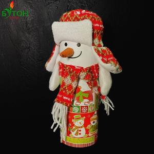 Новогодний набор «Снеговик», цвет: Красный