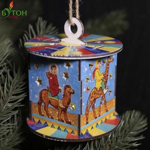 Новогодний фонарик «Новогодняя карусель»