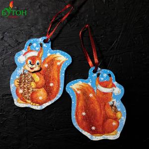 Новогодняя игрушка «Бельчонок»