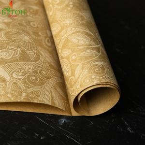 Бумага упаковочная крафт «Ажур» 50х70 см
