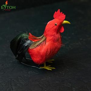 Пасхальный декор «Петушок». Цвет: Красный