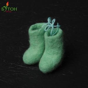 Валеночки 5-7 см. Цвет: Зеленое яблоко