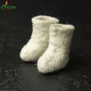 Валеночки 5-7 см. Цвет: Белый
