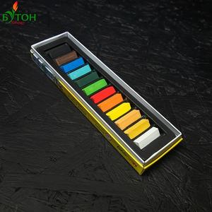 Пастель сухая мягкая 12 цветов. Mungyo