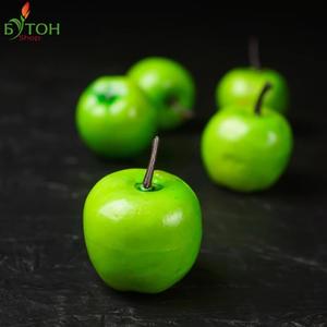 Яблоки зеленые 5 штук. Диаметр 3 см